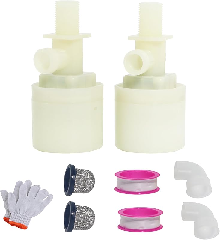 2 PCS Water Float Valve, Automatic Float Valve, Plastic Float Valve, Water Level Control Water Tank Float Valve