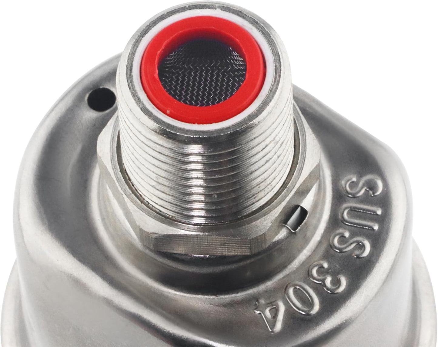 304 Stainless Steel Automatic Water Valve (1/2"-3/4") with PTFE Tape and Adapters