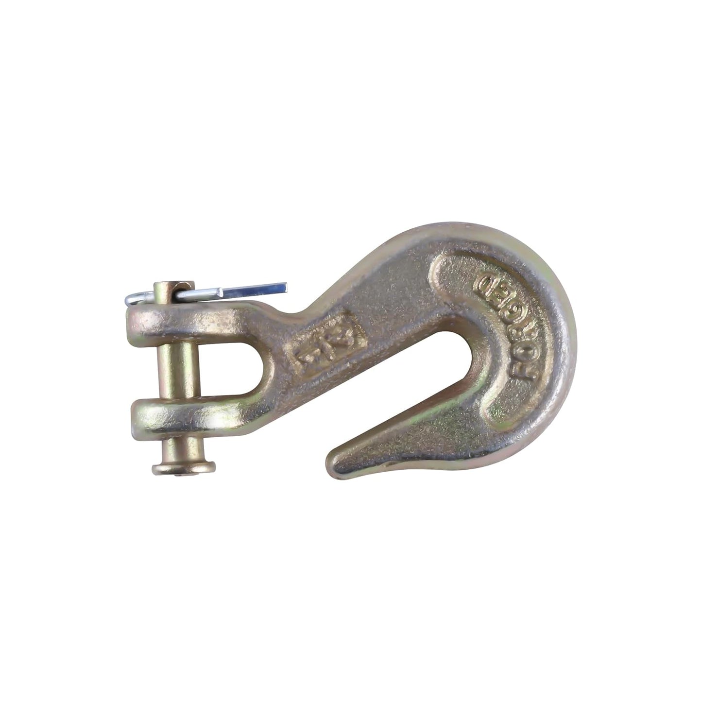 Clevis Grab Hooks,G70 Heavy Duty Chain Hook Alloy Steel Tow Hook for Truck Trailer Tow Chain Transport