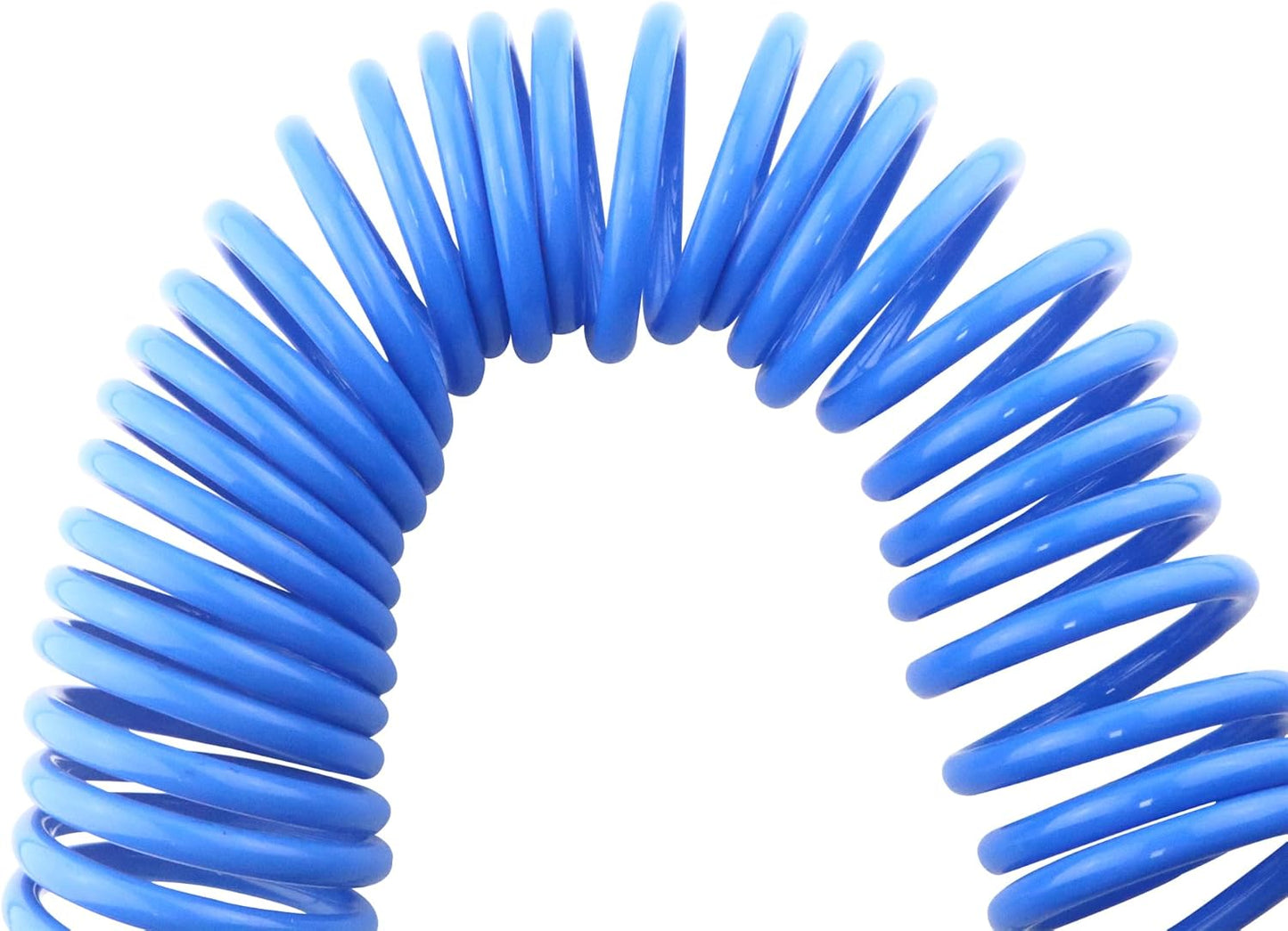 1/4"x25ft Polyurethane Recoil Air Hose | Industrial Quick Coupler Kit