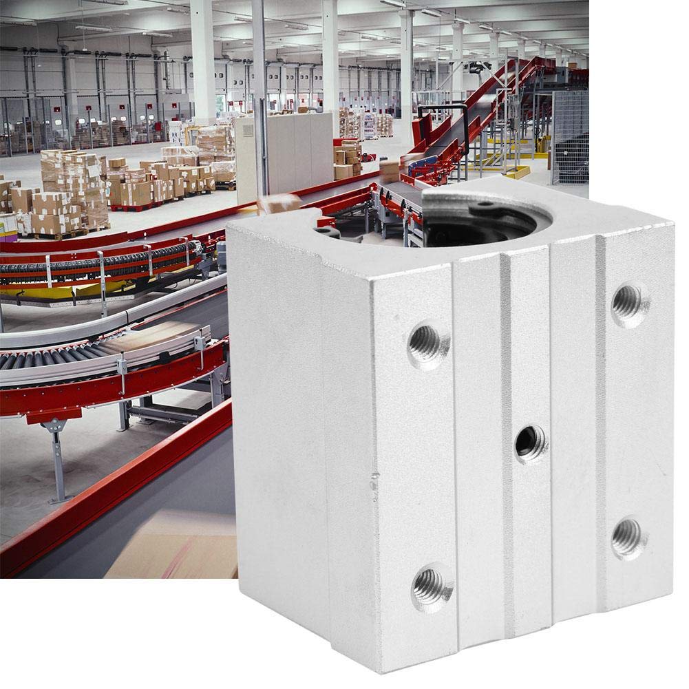 SBR25UU Aluminum Open-Type Linear Bearing Slide Block