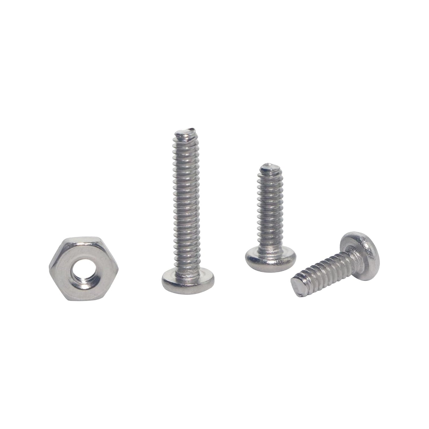 Nuts and Bolts Assortment Kit 240pcs, Machine Screws, Machine Screw Assortment Kit, Pan Head Phillips Screws, Fast Self Tapping Screws for Pier Fenders