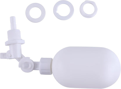 1/4 inch Tube Float Valve Kit for RO Water Reverse Osmosis System Water Filter Push in to Connect Pipe Hose Tube Fittings tube