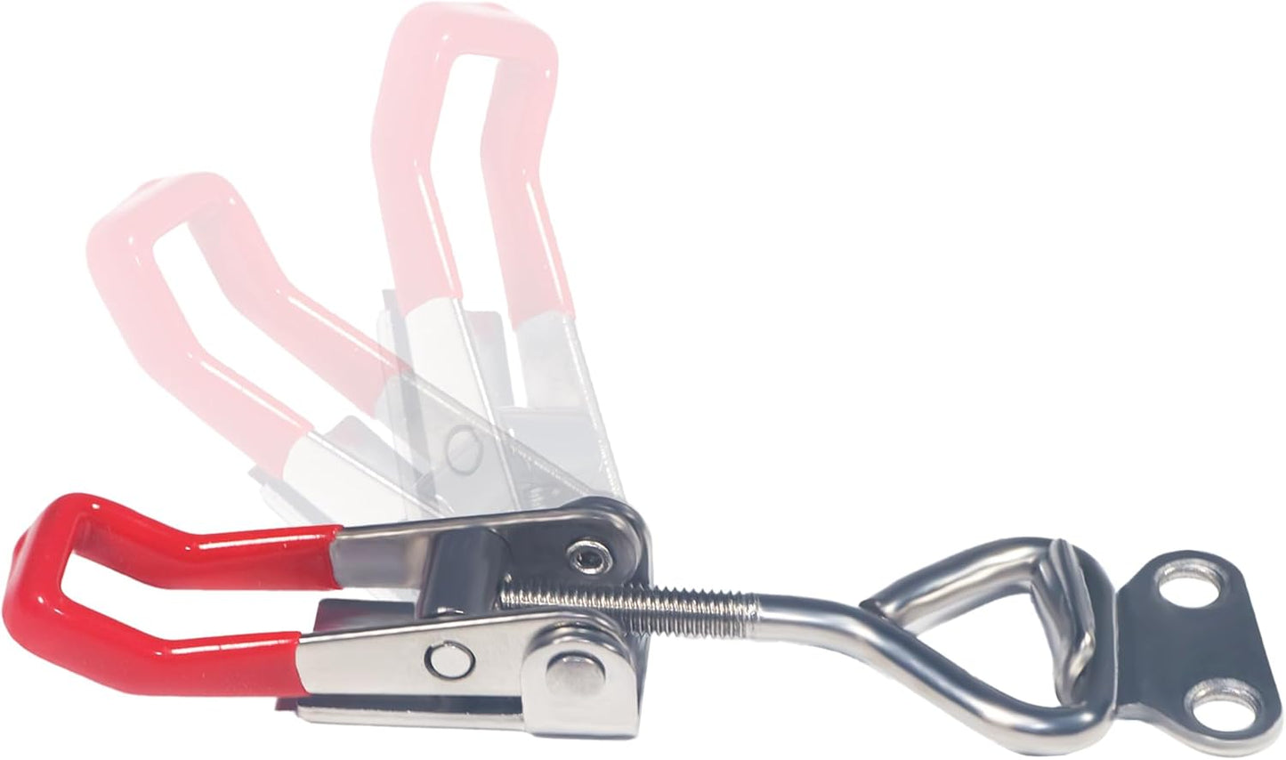 Toggle Latch Clamp,  Quick Release Hand Tool Hasp Clamp For Smoker, ToolBox Case, Industrial EquiIpment