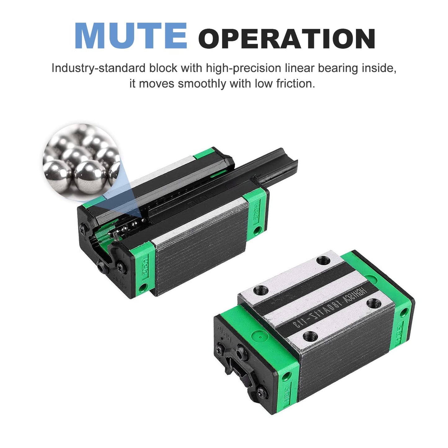 HGR Linearführungsschienensatz, Gleitblock, hochpräzise CNC-Teile für automatisierte Maschinen 