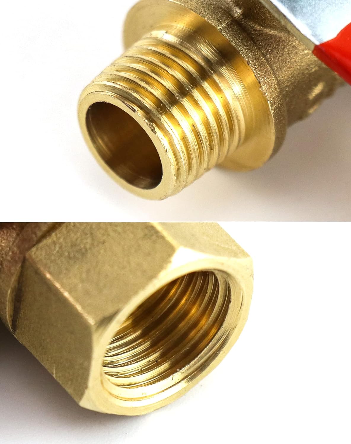 Heavy Duty Brass Inline Mini Ball Valve Shut Off Switch