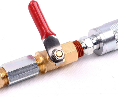 Heavy Duty Brass Inline Mini Ball Valve Shut Off Switch