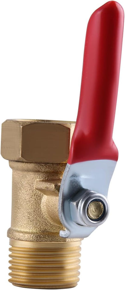 Heavy Duty Brass Inline Mini Ball Valve Shut Off Switch