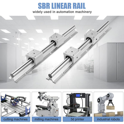 SBR Linear Rail with Bearing Block Kit (SBR 12/16/20/25)